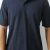 Half Sleeves Cotton Polo T-shirt Navy Blue