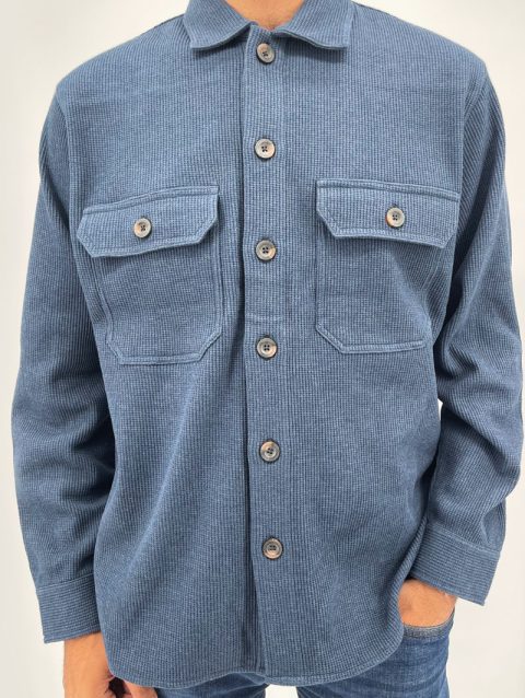 Collar Coat Waffel For Men