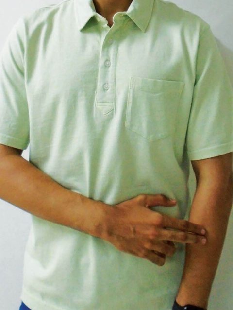 Half Sleeves Cotton Polo T-shirt
