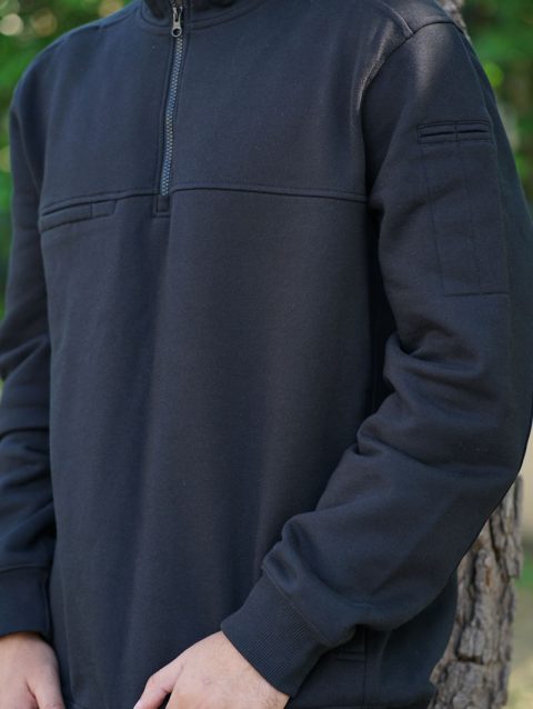 Zipper Polo Shirt